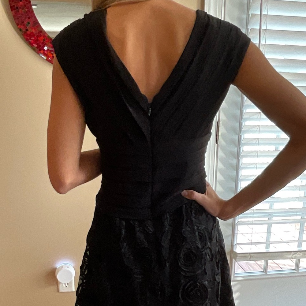Adrianna Papell Black Cocktail Dress - Picture 5 of 10